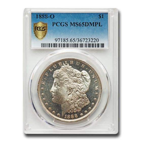 1888-O Morgan Dollar MS-65 DMPL PCGS 1888-O Morgan Dollar MS-65 DMPL PCGS